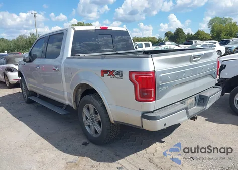 2016 Ford F150 Supercrew из США, поврежденный, VIN 1FTEW1EG0GFA85428